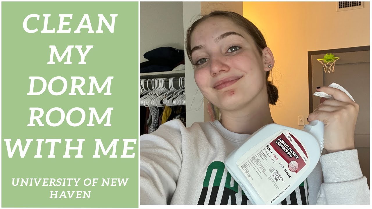 Clean with Me *Dorm Edition* | University of New Haven