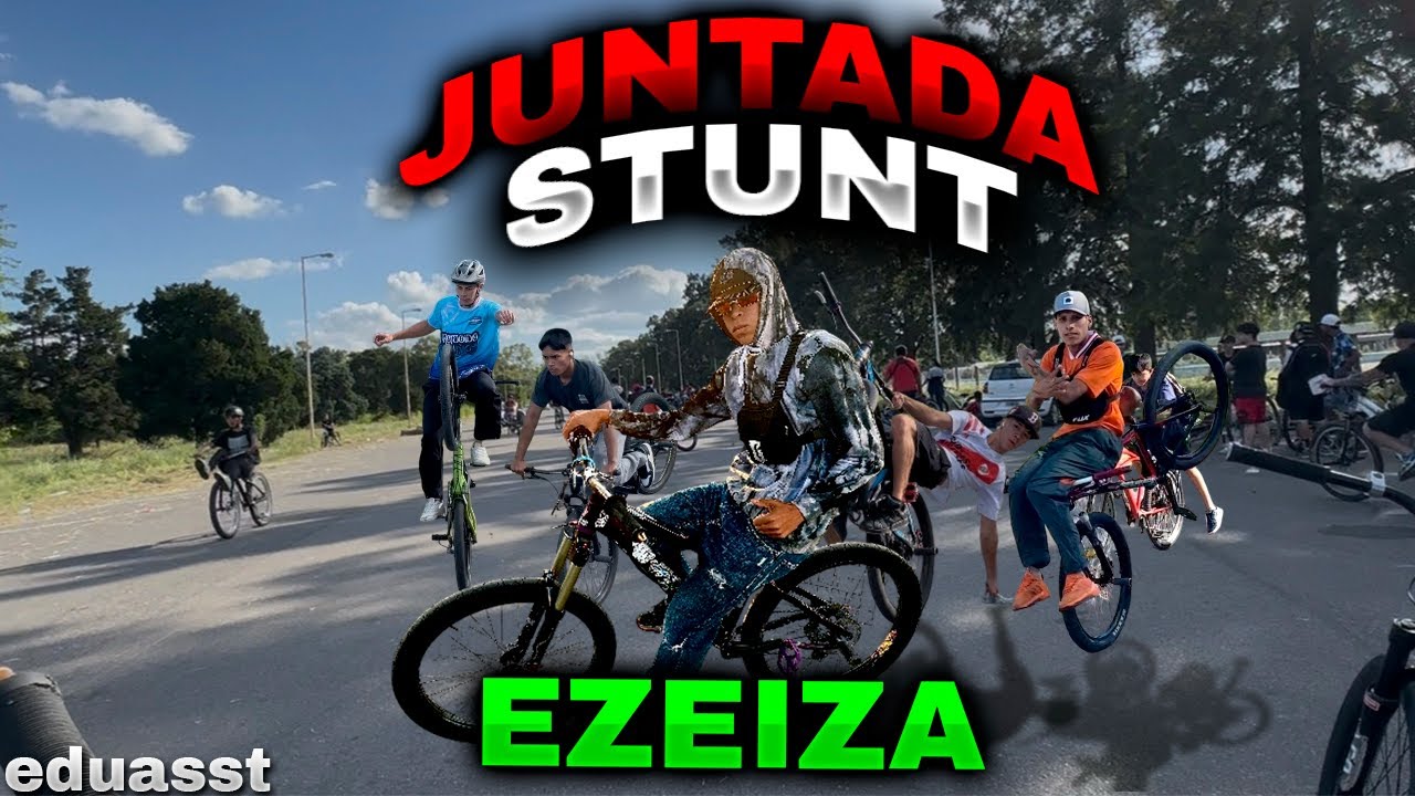 JUNTADA STUNT BIKE EZEIZA 🤯🥇