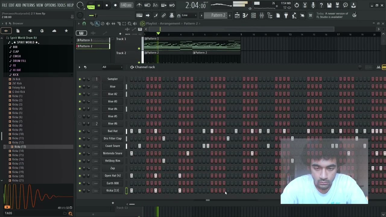 สร้าง beat จาก รังผึ้ง 2 #ภาวะกดบีท