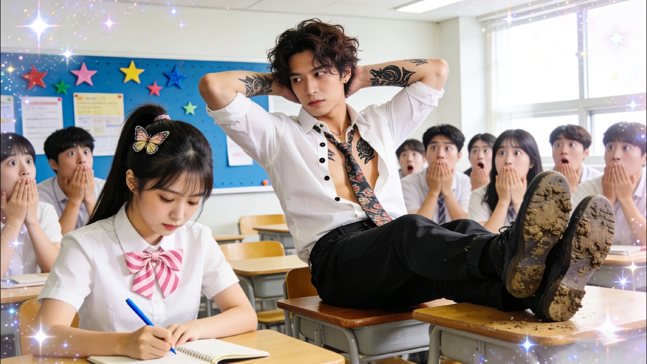 Genius Girl Sits Next to a Troublemaker—But He’s Actually a Hidden Billionaire CEO Who Loves Her!