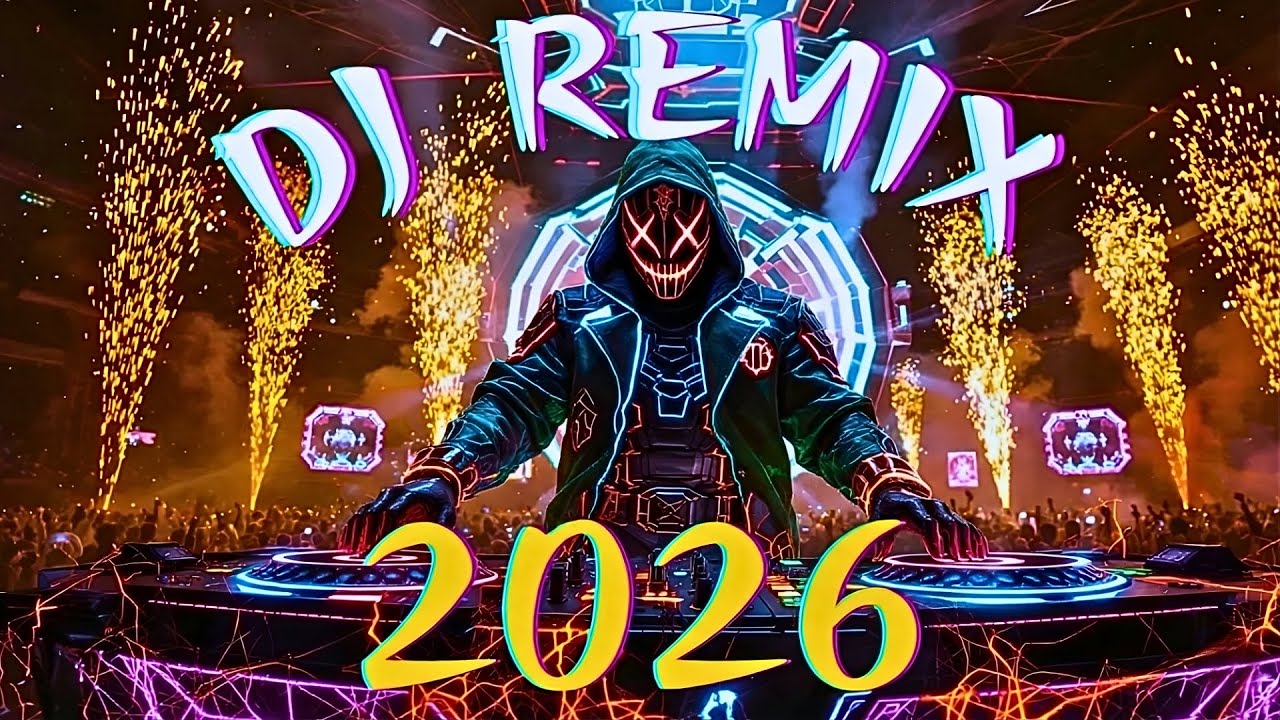 🎶 DJ MIX 2026 - Remixes & Mashups of Popular Songs 2025 | Club Music & Disco DJ Remix 2024 🎶