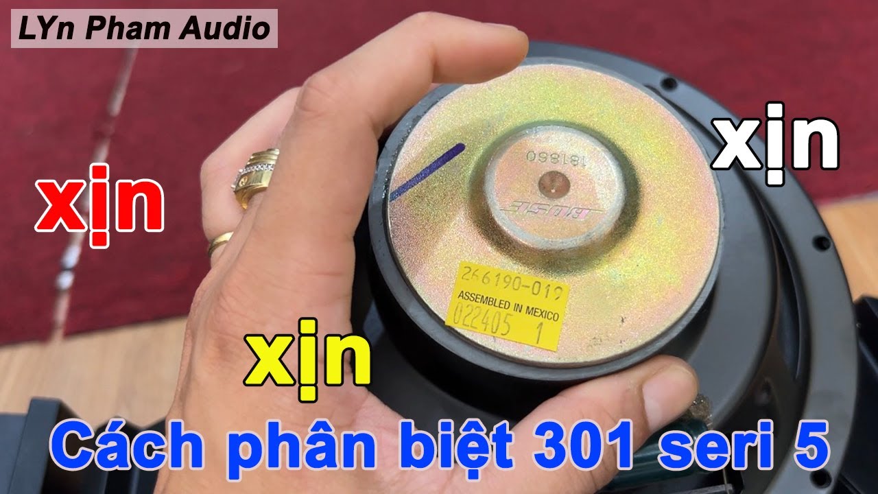 Cách phân biệt & chia sẻ kinh nghiệm xem 301 series 5 hàng bãi xịn như thế nào ? | LYN PHAM AUDIO