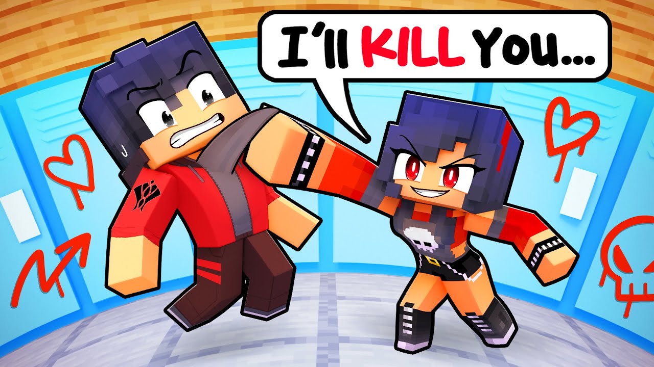 Playing Minecraft as a PROTECTIVE Bully!