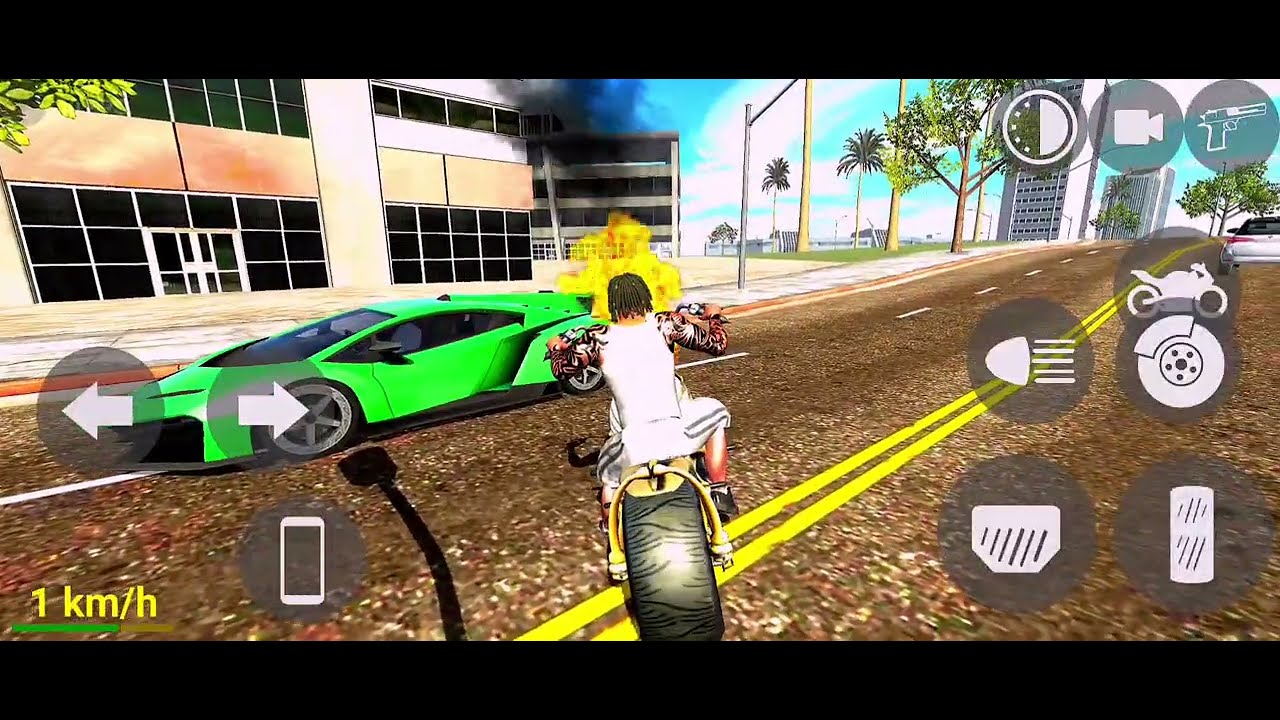 Franklin Ghost Bike funny gameplay😂