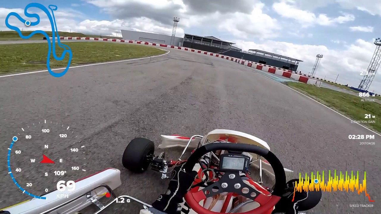 KARTING | Shifter KZ2 | GoPro Hero 5 Helmet