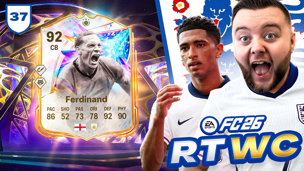 ICON SWAPS GRIND FOR RIO FERDINAND BEGINS ON THE ENGLAND RTG!!!