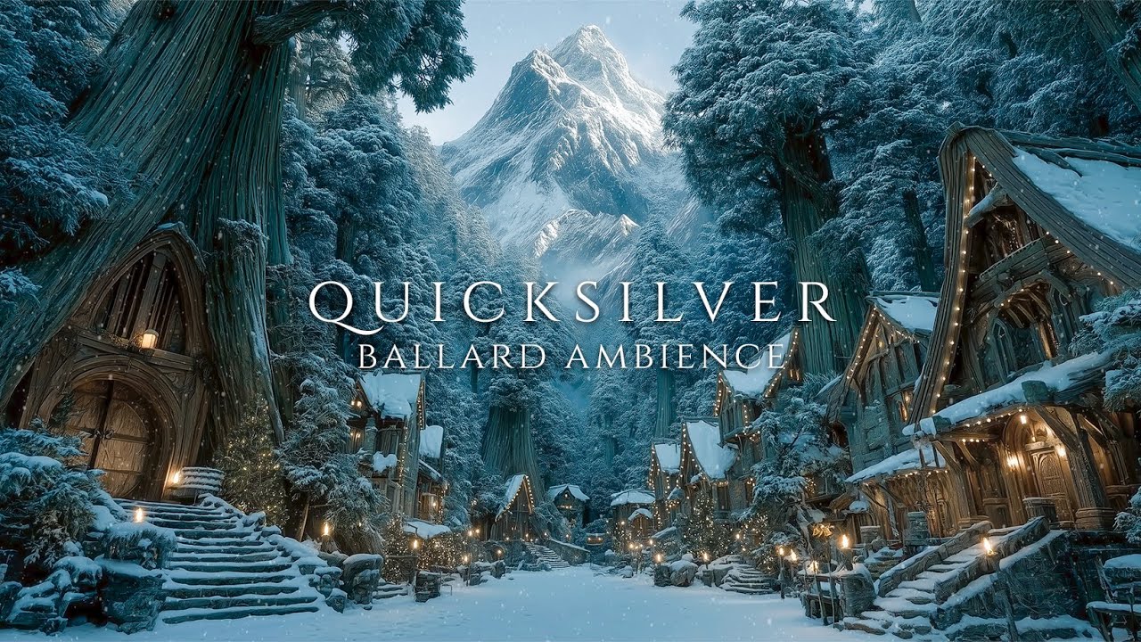 Музыка Для Чтения Quicksilver By Callie Hart Ambience | Снежная Атмосфера Балларда