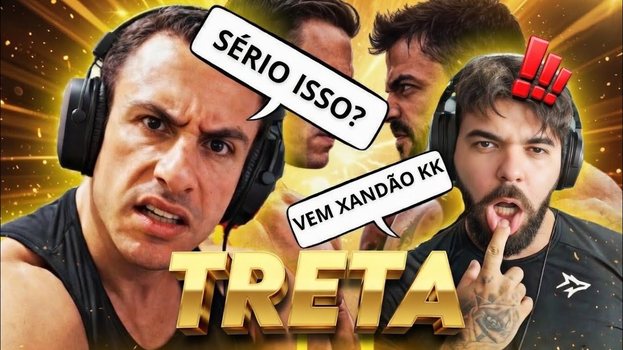 SUPER XANDÃO REAGINDO AO RENAN PLAY CHAMANDO ELE PRA BRIGAR 
