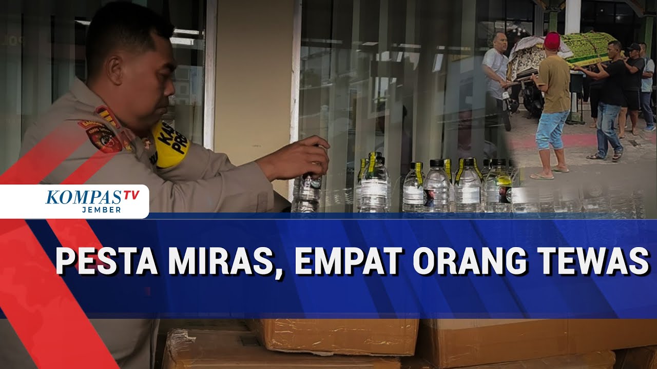 Empat Orang Tewas Usai Minum Miras Oplosan, Polisi Amankan Barang Bukti