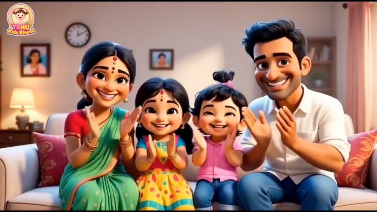 Bedtime story// ek kauwa pyasa tha story rhymes//good manners rhymes