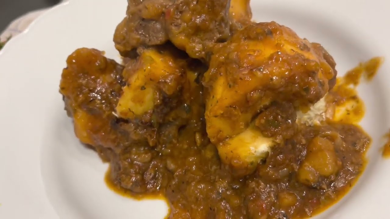 Igname saut&eacute;/malax&eacute; ou ragout d'igname. Recette Camerounaise Yam