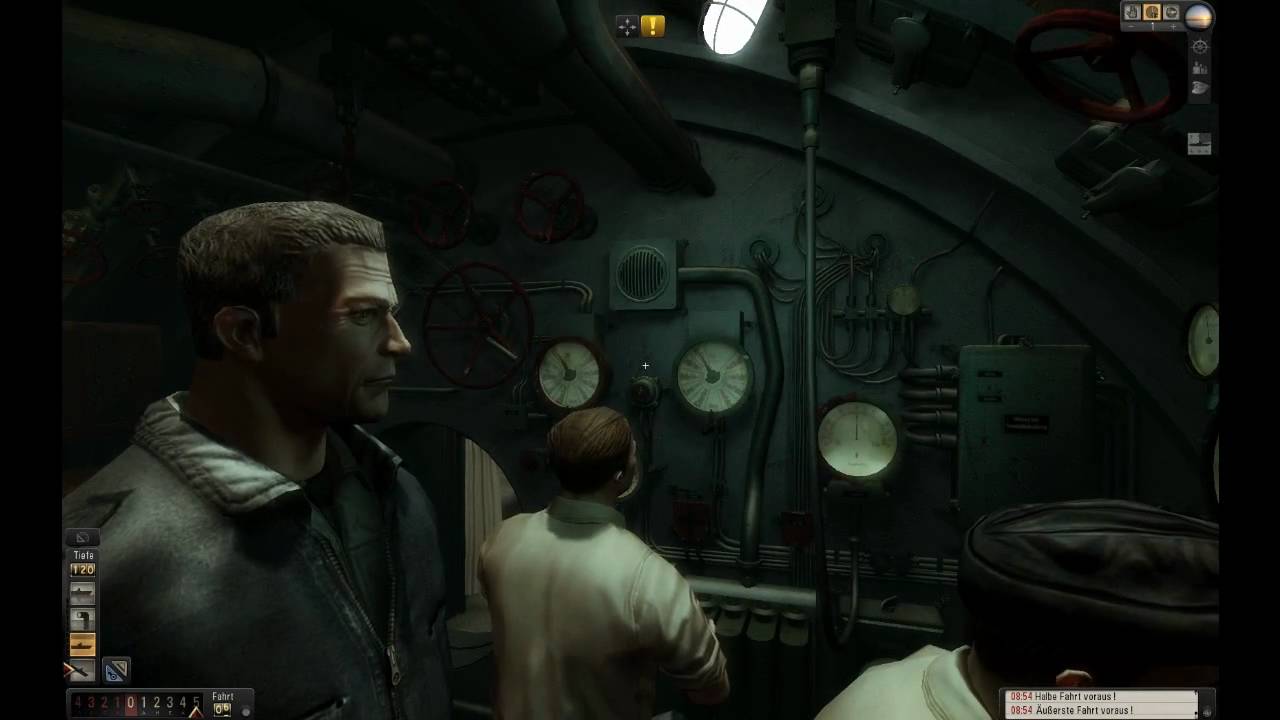 Silent Hunter 5 - Sturm, Alarmtauchen, Auftauchen