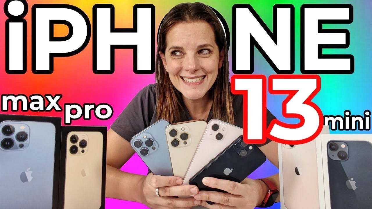 ¿Qué iPHONE 13 COMPRAR 2021? COMPARATIVA: 13 mini, 13, 13 Pro o 13 Pro Max