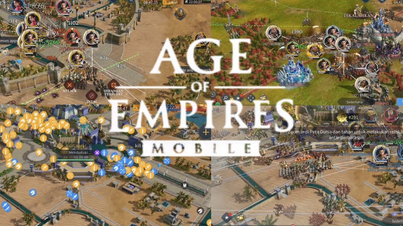 WAR KVK S300 VS S291 | AGE OF EMPIRES MOBILE