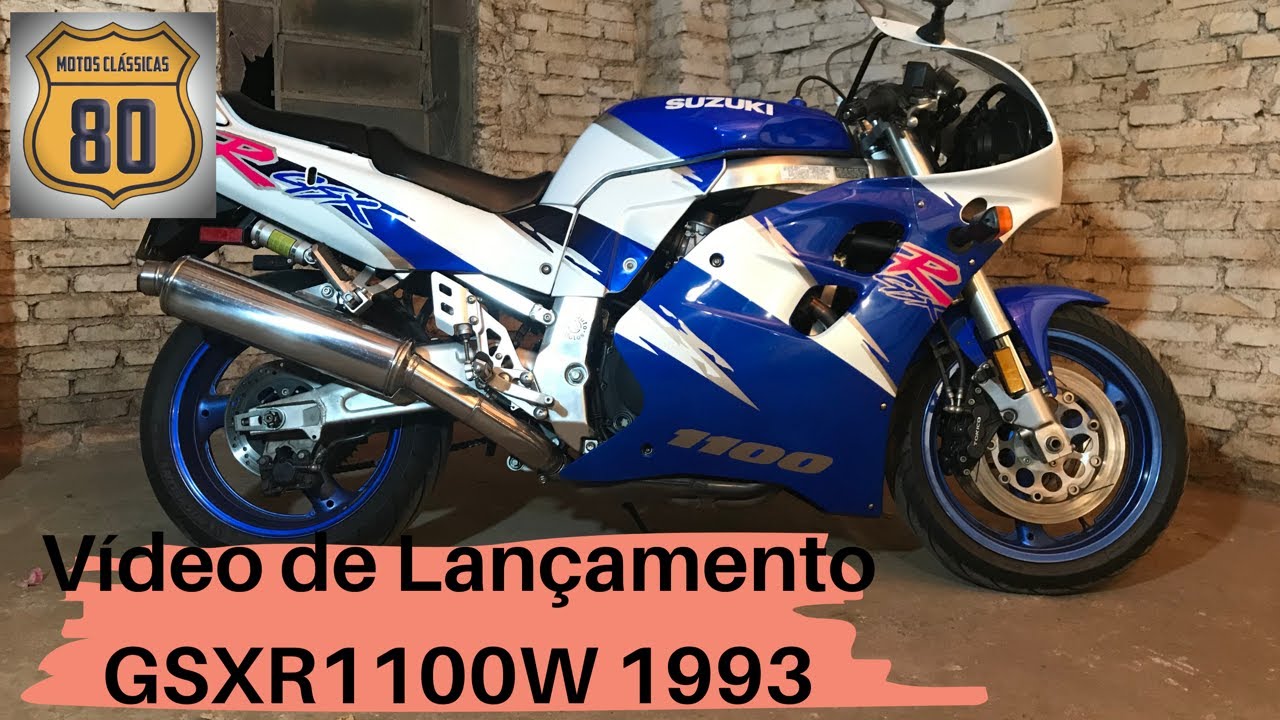 Lançamento Suzuki GsxR1100w 1993 - salon de la moto - Paris