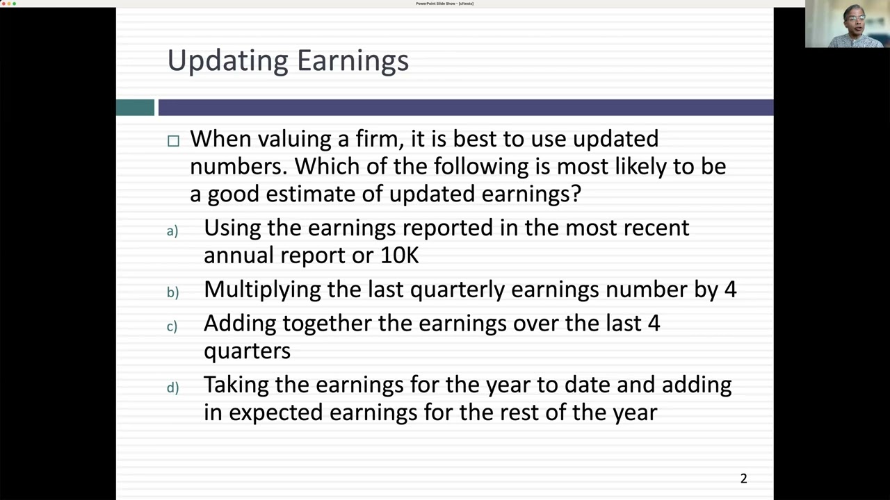 Session 7 (Val MBAs): Cost of Capital Closure and First Steps on cash flows