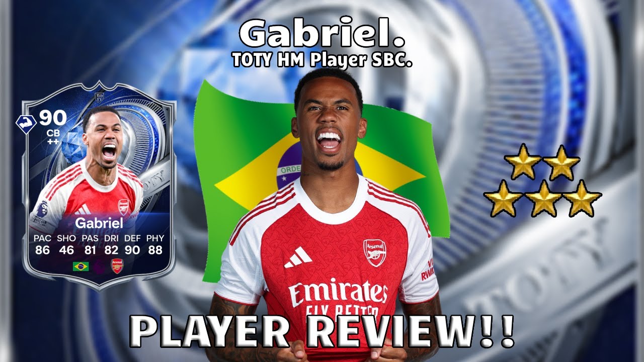 🧱🔵 90 Rated Gabriel Player Review! TOTY HM Player SBC!🧱🔵. FC 26 Ultimate Team.