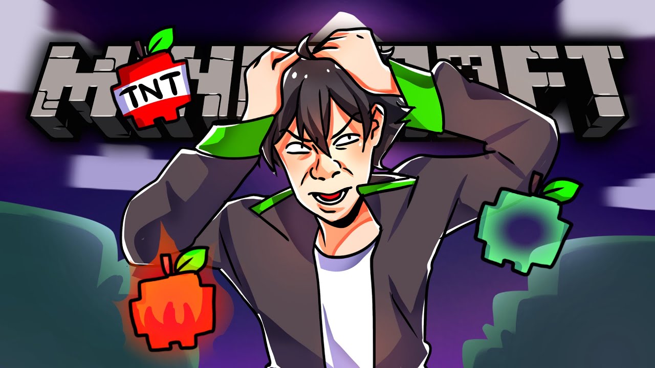 มายคราฟ Manhunt แต่มีแอปเปิ้ลวิเศษ | Minecraft