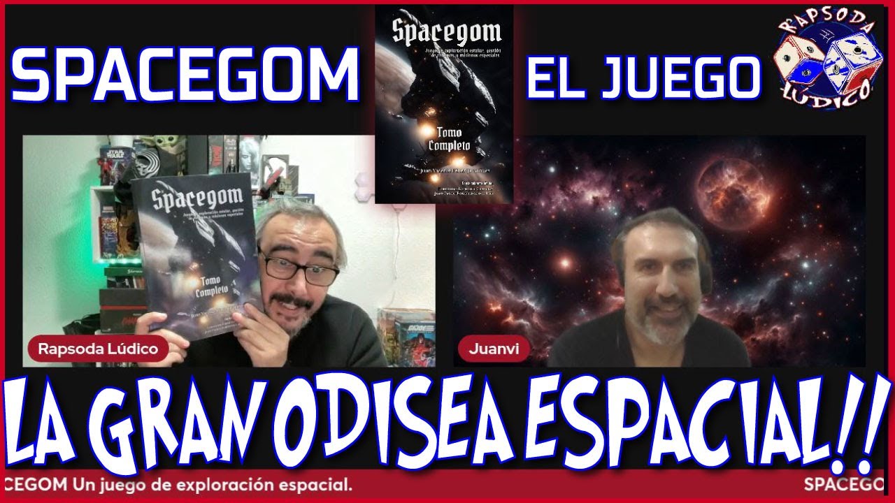 👽 SPACEGOM 🚀 Un JUEGO que es un LIBRO o al REVÉS!!!