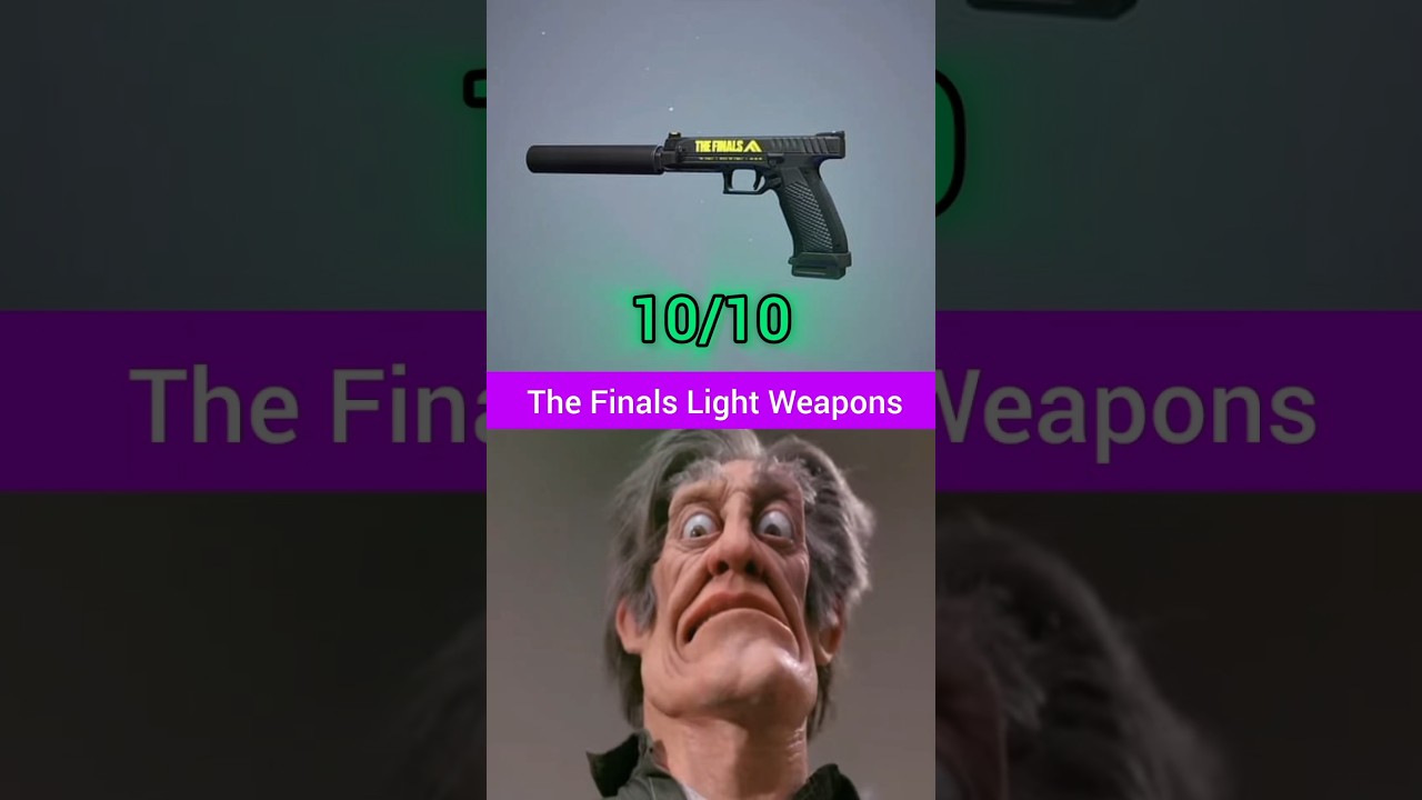 The Finals Light Weapons Ranked #thefinals #thefinalsgame #thefinalsgameplay