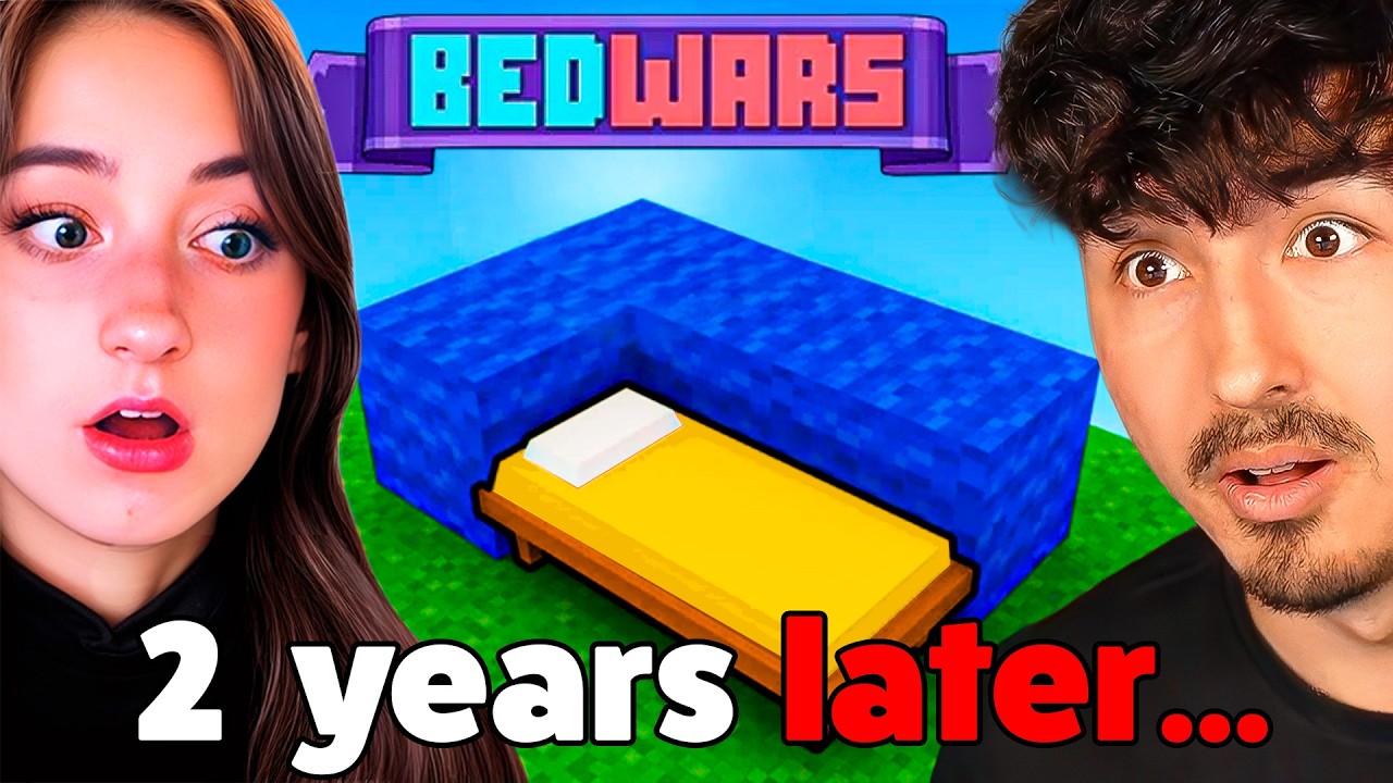 We logged into Roblox Bedwars 2 years later...