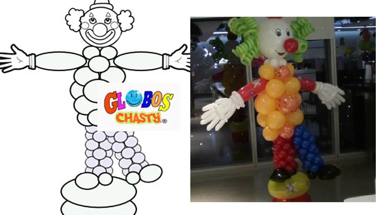 PAYASO CON GLOBOS CHASTY