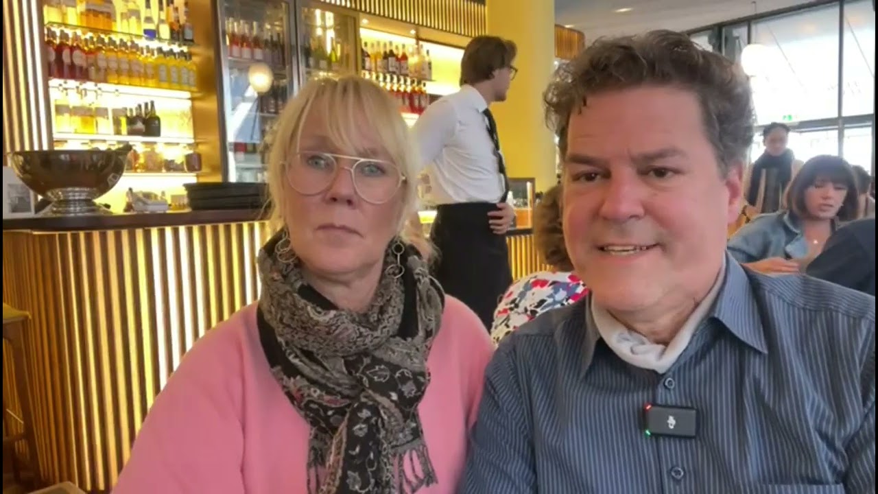 Silke Velten x #rolffritsche im Gespr&auml;ch im Caf&eacute; #Funkhaus in #K&ouml;ln