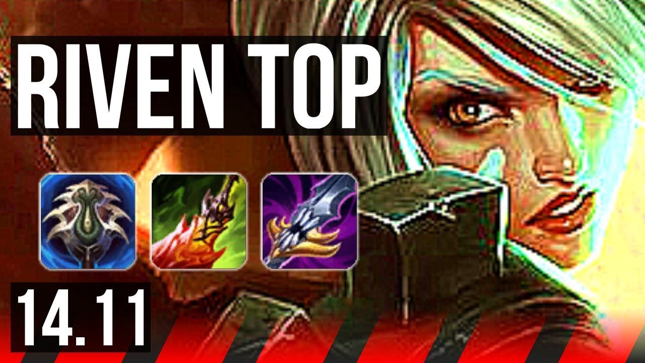 RIVEN vs SETT (TOP) | 8 solo kills, 900+ games, Dominating | EUW Master | 14.11