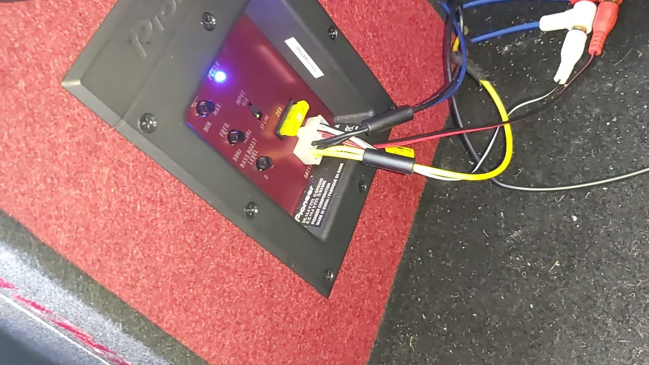 Pioneer 1300w ts wx 300a 50 hz 60hz 125hz (napisy)
