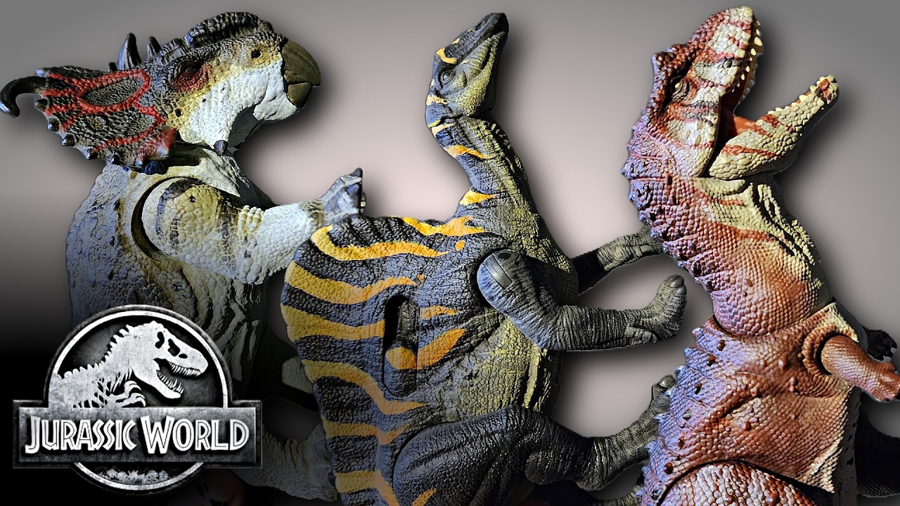11 Repintados de Mis Dinosaurios de Mattel Jurassic World