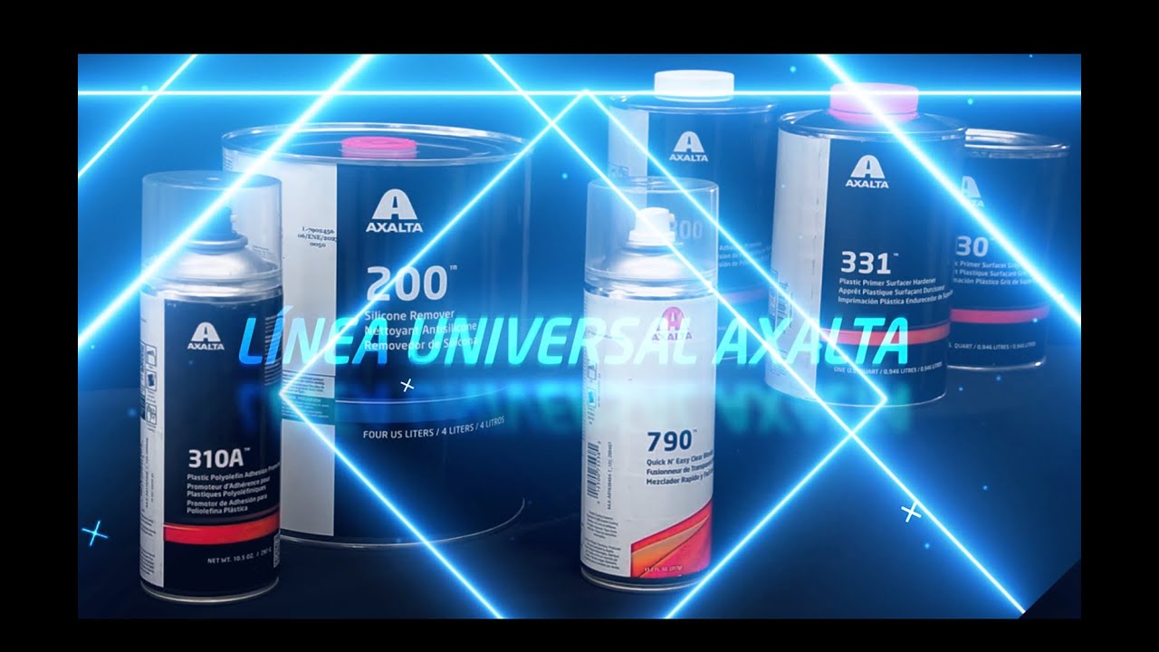 AXALTA PRESENTA: ¡Conoce cada producto de la Línea Universal Axalta!