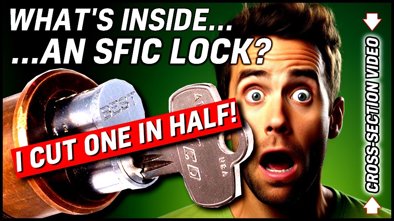 INSIDE AN ENIGMA: Cross-Section of an SFIC Lock