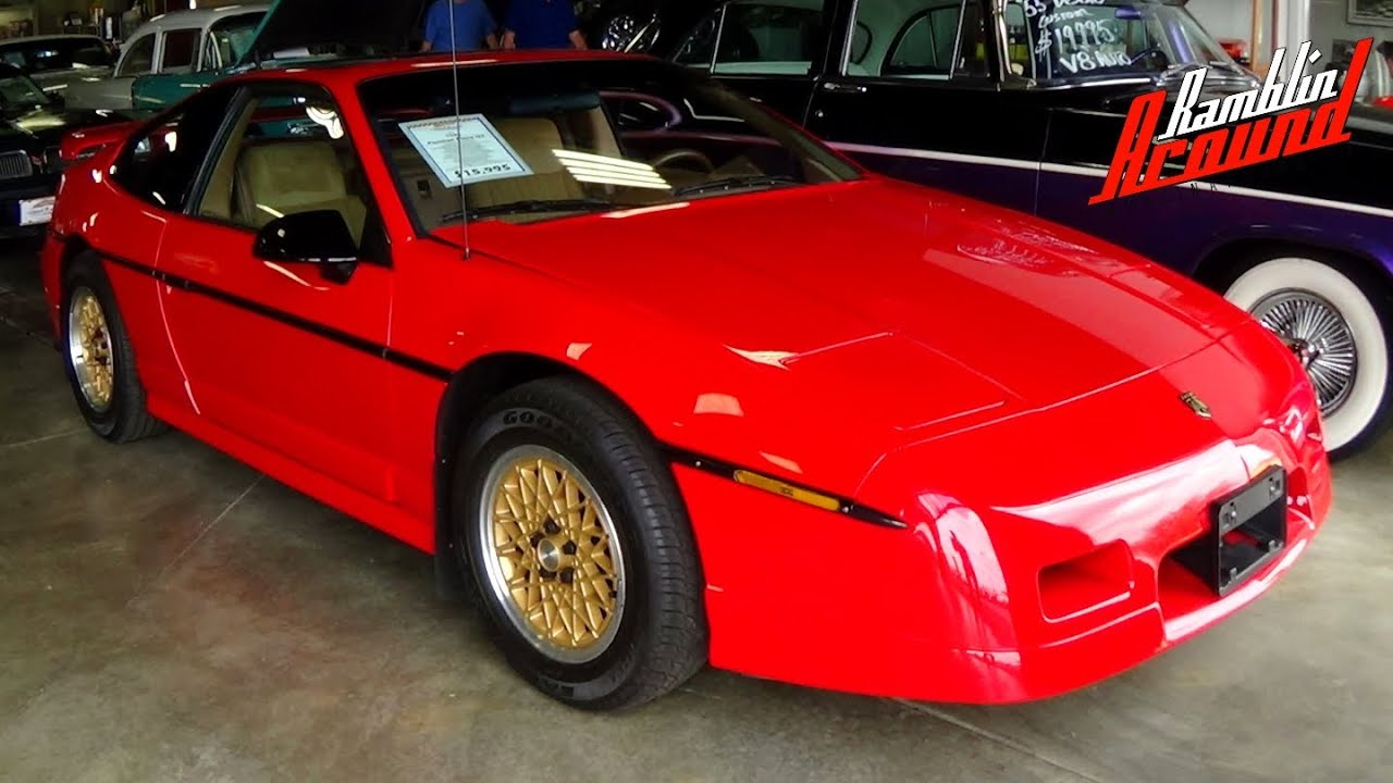 1988 Pontiac Fiero GT 6,xxx Original Miles Mint Condition