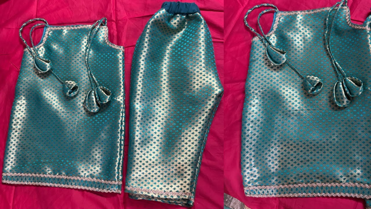 Baby dress cutting and stiching ///1-2 year baby dress//baby dress//suit plazzo baby dress /cutting