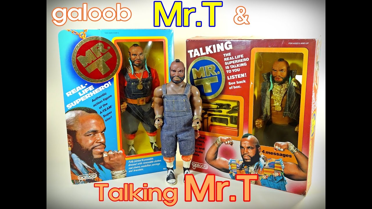 Galoob - A-Team - Mr.T & Taking Mr.T Action Figures!