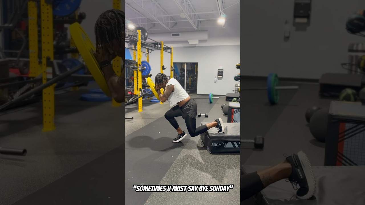 Sometimes saying bye is whats best! Great Plyo/Lower session this evening!