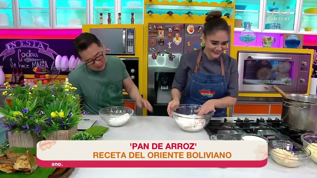 Receta tradicional de pan de arroz