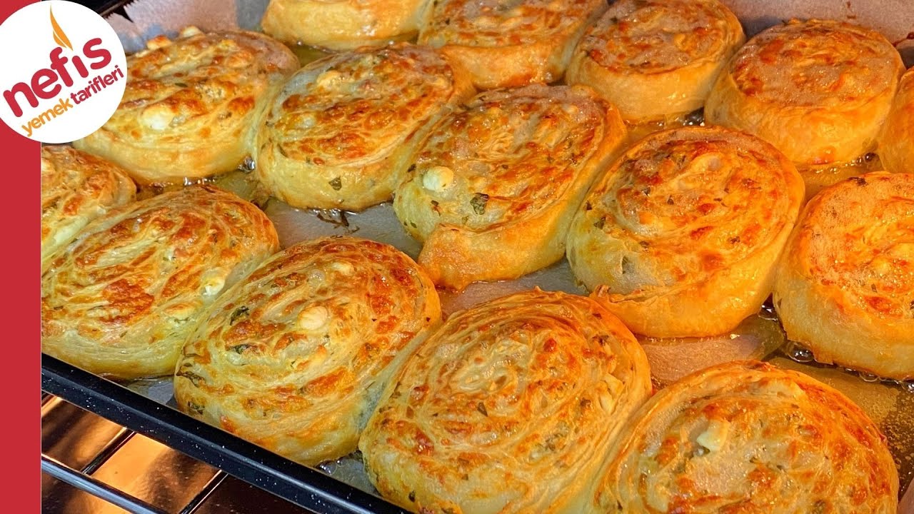İŞTE YILIN BÖREĞİ ✅ Puf Puf Kabaran Sodalı Dilim Börek