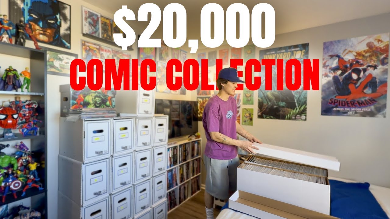 My $20,000 Comic Book Collection Tour (2500+ Issues!)