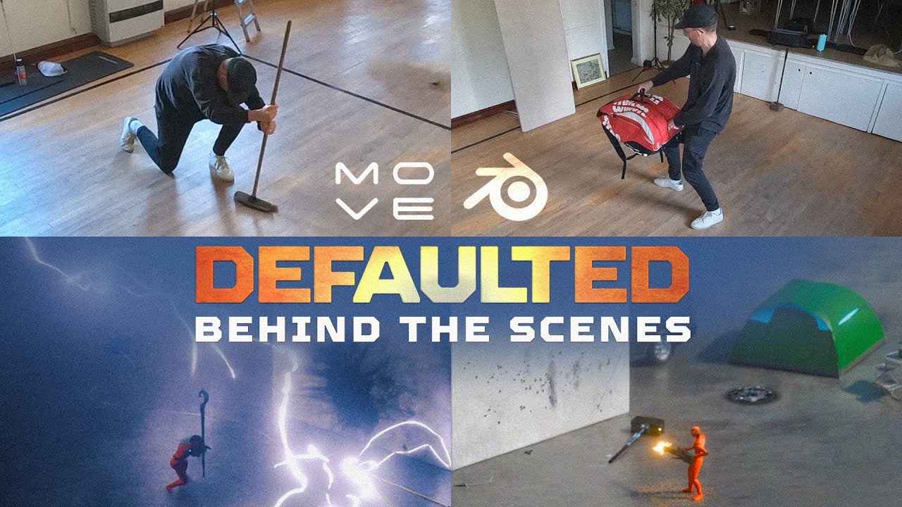 Мы попробовали MOVE AI для нашего нового короткометражного фильма Blender DEFAULTED