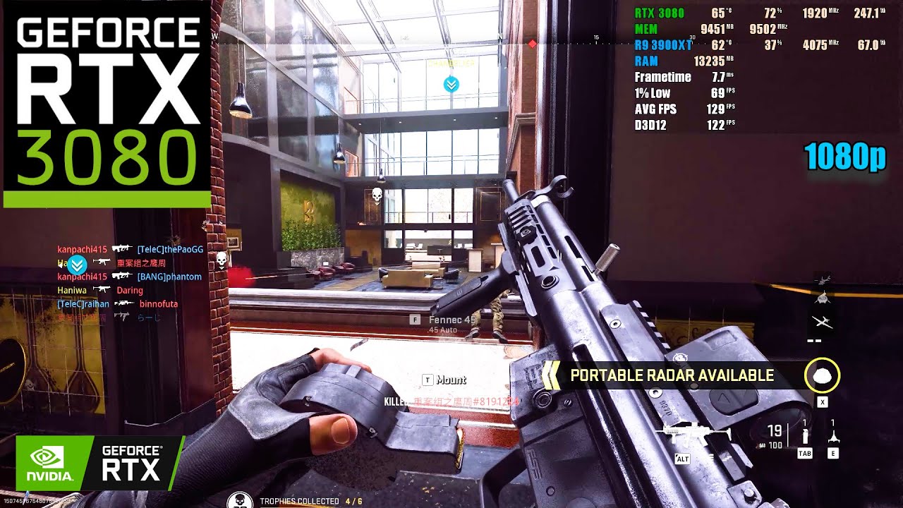 Call of Duty  Modern Warfare 2 | RTX 3080 10GB