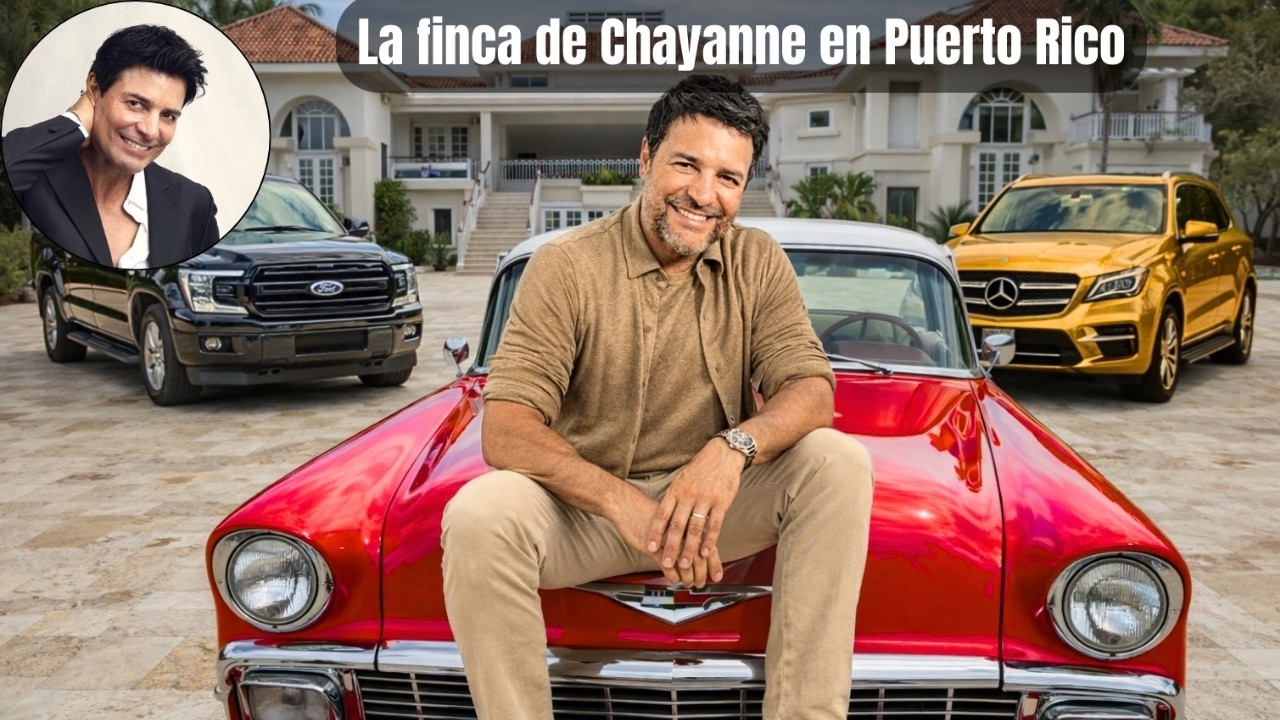 La finca de Chayanne en Puerto Rico – El ídolo eterno, fortuna, familia y vida lejos del escenario