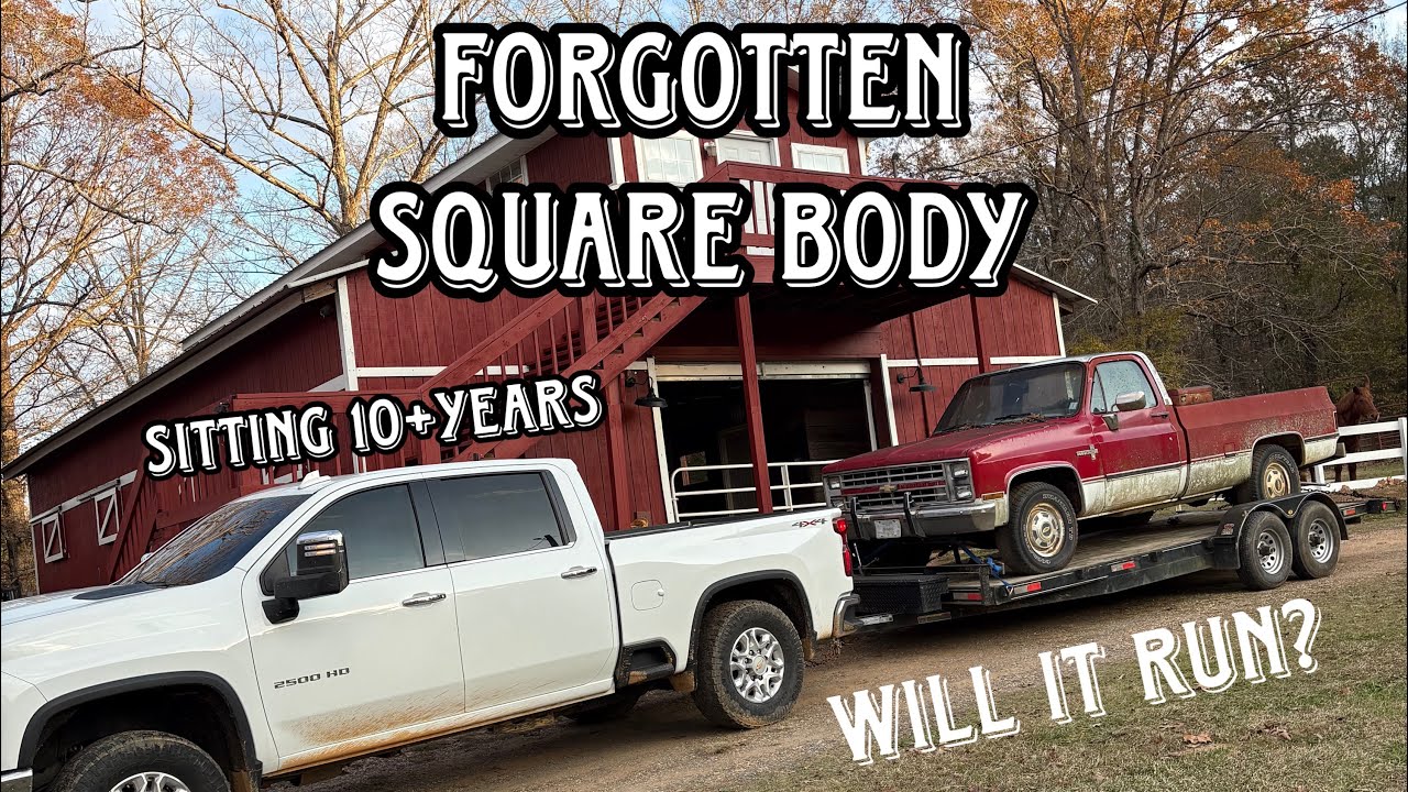 Sitting 10+years 1985 Square Body WILL IT RUN?
