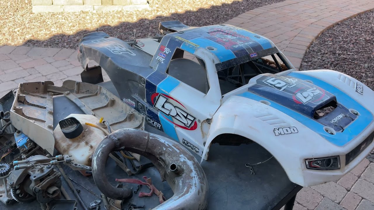 TAKING DELIVERY OF A USED LOSI 5IVE-T 2.0 PART 1 😱😱😱😵‍💫😵‍💫😵‍💫