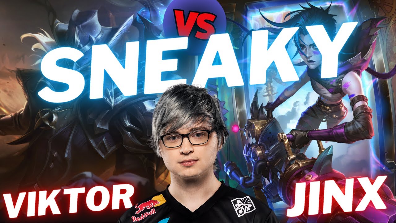 SNEAKY | VIKTOR VS JINX | ADC GAMEPLAY | Patch 15.1 / Season 15 | #LeagueofLegends