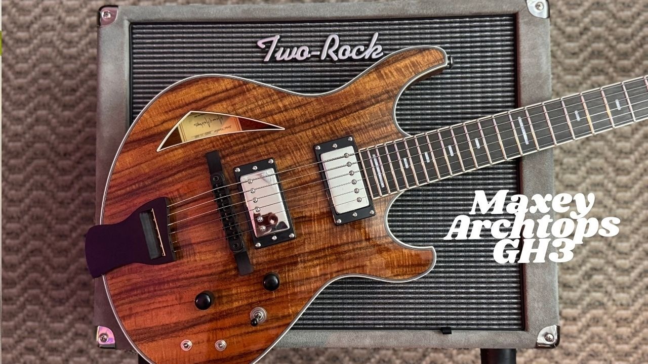 Maxey Archtops: GH3 Koa