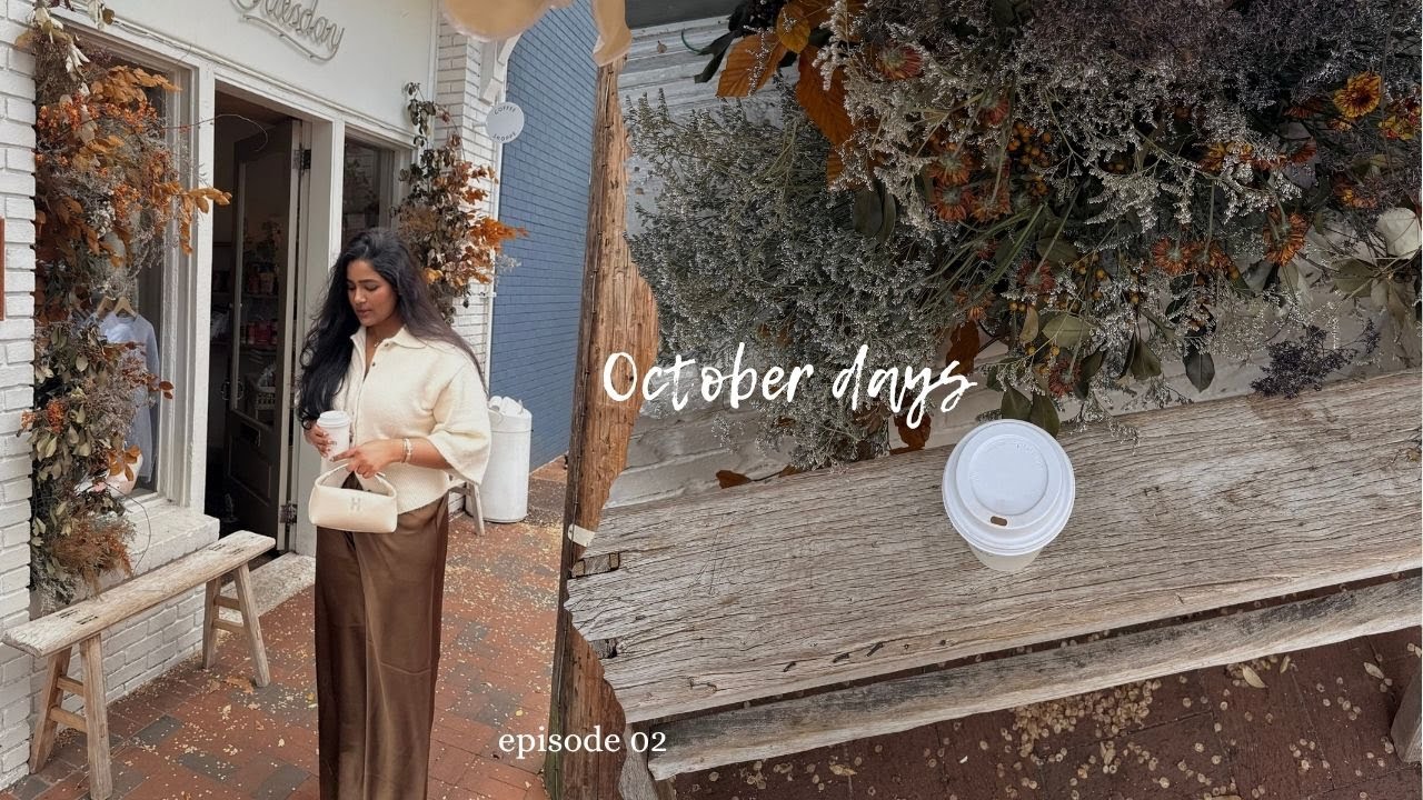 A cozy fall day in the city