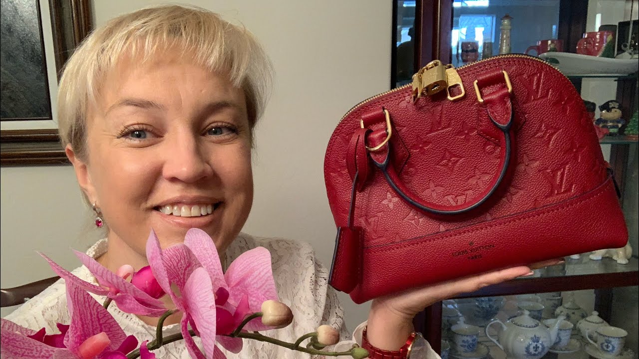 Y355 #Распаковка сумочки от Louis Vuitton. Neo #Alma BB Cherry Berry.