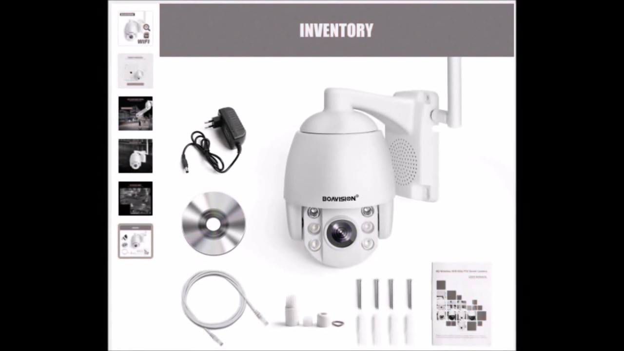 Super Mini 2.5 Inch PTZ Speed Dome WIFI IP Camera 1080P Outdoor 5X Zoom