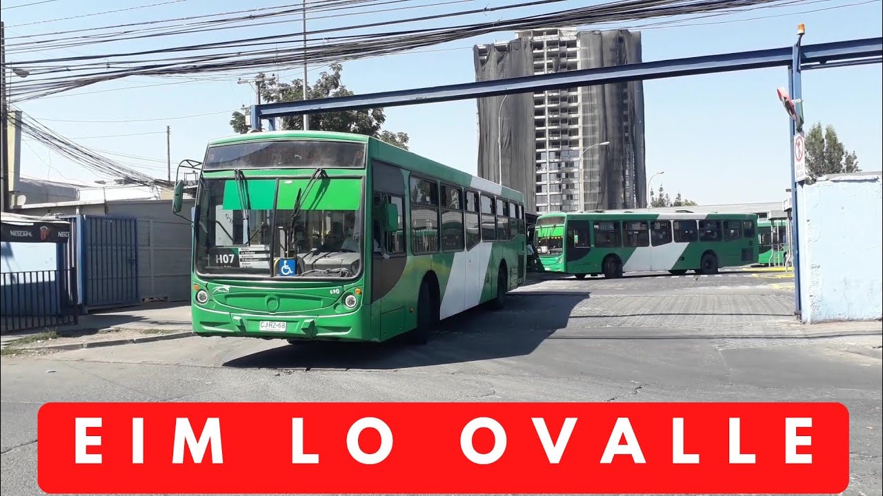 Compilado de Buses Red: EIM Lo Ovalle.